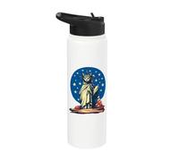 Patriotismo Gato Lady Libertad Libertad Independencia 4 de julio Stainless Steel Insulated Water Bottle