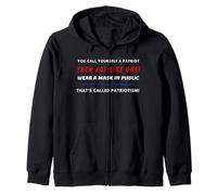 Patriots Wear Masks In Public Social Distance USA Patriotic Sudadera con Capucha