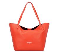 Patrizia Pepe Bolsa de compras Piel 30 cm naranja