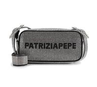 Patrizia Pepe Bolsa de hombro Piel 21 cm color plata