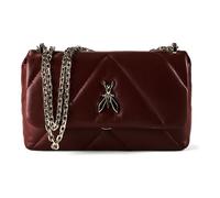 Patrizia Pepe Bolso de cuero acolchado Fly 25 cm rojo