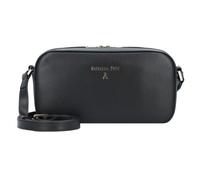Patrizia Pepe Graphic Case Bolsa de hombro Piel 18.5 cm negro