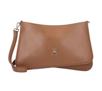 Patrizia Pepe Tris Bolsa de hombro Piel 37 cm marrón