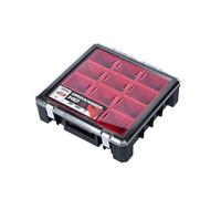 Patrol Group orghd400czapg001 Organizador HD 400 ArtPlast - Caja pequeña notebook 12 cajas Magazin extraíbles transparente tapa, vielfarbig,