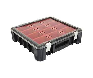 Patrol Group orghd400czapg001 Organizador HD 400 ArtPlast - Caja pequeña notebook 12 cajas Magazin extraíbles transparente tapa, vielfarbig,