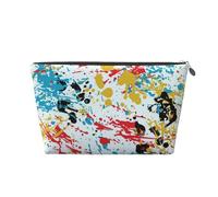Patrón Abstracto de Salpicaduras de Tinta, Bolsa de artículos de tocador Bolsa de Maquillaje Bolsa de cosméticos Bolsa de artículos de tocador de Viaje portátil