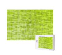 Patrón Abstracto Verde Lima Fresco,Rompecabezas de Madera de 300 Piezas, Juego Familiar, Rompecabezas para Adultos, Adolescentes, decoración del hogar