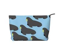 Patrón Animal de morsa,Neceser de Pana, Neceser de Maquillaje portátil, Neceser de Viaje