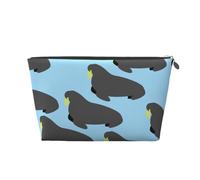Patrón Animal morsa, Bolsa de artículos de tocador Bolsa de Maquillaje Bolsa de cosméticos Bolsa de artículos de tocador de Viaje portátil