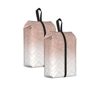 Patrón Brillante y Bonito， Bolsas de Viaje para Zapatos (Paquete de 2), Bolsas Impermeables para Guardar Zapatos, Organizador de Zapatos para Viajes y hogar.