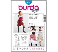 Patrón Burda 2422 Carnaval Mujer Pirata