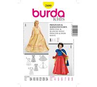 Patrón Burda 2480 Histórica Princesa, Blancanieves