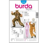 Patrón Burda 3576 Carnaval Combinación de Animales