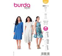 Patrón Burda 6821 Vestido