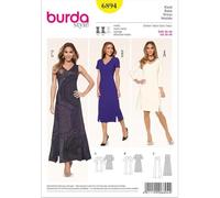 Patrón Burda 6894 Vestido