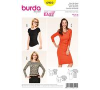 Patrón Burda 6910 Camiseta y Vestido