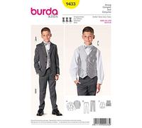 Patrón Burda 9433 Kids Conjunto Traje