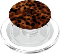 Patrón clásico de Concha de Tortuga con Estampado de Concha de Tortuga Elegante PopSockets PopGrip para MagSafe