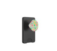 Patrón de Acuarela caprichoso y Playero con Flores Tropicales del océano PopSockets PopWallet para MagSafe