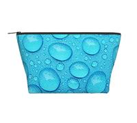 Patrón de Agua de Gota Azul, Bolsa de artículos de tocador Bolsa de Maquillaje Bolsa de cosméticos Bolsa de artículos de tocador de Viaje portátil