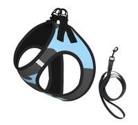Patrón de Animal de morsa,Arnés para Mascotas, arnés Reflectante Ajustable para Perros,L