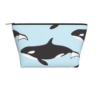 Patrón de Animales Ballena, Bolsa de artículos de tocador Bolsa de Maquillaje Bolsa de cosméticos Bolsa de artículos de tocador de Viaje portátil