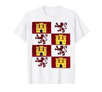 Patrón de Bandera del Imperio Español Conquistador Camiseta