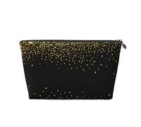 Patrón de Brillo Dorado, Bolsa de artículos de tocador Bolsa de Maquillaje Bolsa de cosméticos Bolsa de artículos de tocador de Viaje portátil