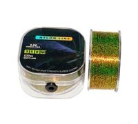 Patrón de camuflaje grueso de nailon monofilamento resistente a la abrasión para carpa, trinchera, 12 libras (13 libras)