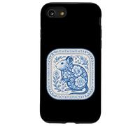 Patrón de cerámica floral Degu azul de Delft Carcasa para iPhone SE (2020) / 7 / 8