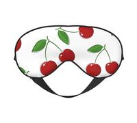 Patrón de cereza dulce, Cubreojos completos Antifaz bloqueador de luz Antifaz para dormir Antifaz suave con los ojos vendados Noche