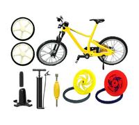 Patrón de ciclo de aleación, pequeños juguetes para ciclo | Desktop Decoration Crafts for Cycling Lovers | Ornamento en miniatura de estantes creativos para mujeres, niñas, amantes de los deportes