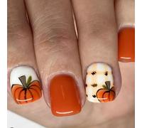 Patrón de cinta de manifestación de Halloween, pezuñas falsas, cuadrado corto, calabaza persistente a cuadros, sustancia ABS reciclable para Día de Acción de Gracias diario, falso