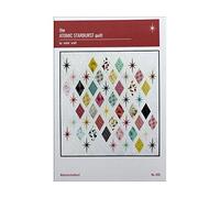 Patrón de colcha de diseño de The Atomic Sunburst