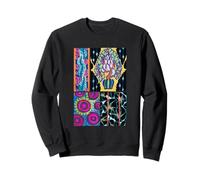 Patrón de collage Art Deco y Art Nouveau Sudadera