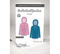 Patrón de costura e instrucciones de costura - Chaqueta softshell para niños