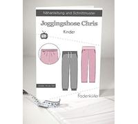 Patrón de costura e instrucciones de costura - Pantalones de chándal para niños - Chris