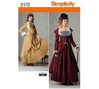 Patrón De Costura Steampunk Para Mujeres SIMPLICITY 2172 Talla 6-12 Y 14-22
