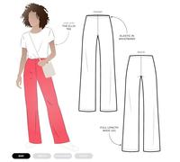 Patrón de costura Style Arc - Pantalón de punto Sue Palazzo (tallas 18-30)
