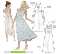 Patrón de costura Style Arc - Vestido tejido Livvy (tallas 18-30)