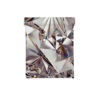 Patrón de Cristal de Diamante Abstracto con Purpurina Impreso, Squeeze Top Wallet Bolsa de Almacenamiento para Mujer Monedero pequeño Bolsa de Cambio