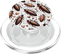 Patrón de cucarachas Madagascar silbando cucaracha PopSockets PopGrip para MagSafe
