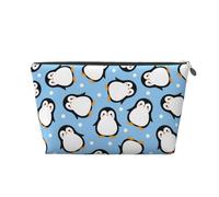 Patrón de Dibujos Animados Lindo pingüino, Bolsa de artículos de tocador Bolsa de Maquillaje Bolsa de cosméticos Bolsa de artículos de tocador de Viaje portátil