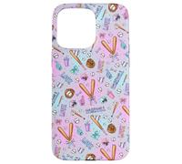 Patrón de diseño Femenino Love Baseball Pink Coquette para niñas Carcasa para iPhone 15 Pro MAX
