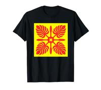 Patrón de edredón Hawaiano Royal Hawaii Ali'I Island Heritage Camiseta