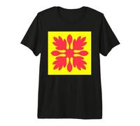Patrón de edredón Hawaiano Royal Hawaii Ali'I Island Heritage Camiseta Premium