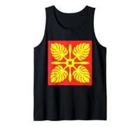 Patrón de edredón Hawaiano Royal Hawaii Ali'I Island Heritage Camiseta sin Mangas