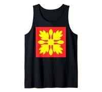 Patrón de edredón Hawaiano Royal Hawaii Ali'I Island Heritage Camiseta sin Mangas