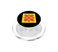 Patrón de edredón Hawaiano Royal Hawaii Ali'I Island Heritage PopSockets PopGrip para MagSafe