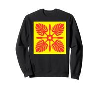 Patrón de edredón Hawaiano Royal Hawaii Ali'I Island Heritage Sudadera